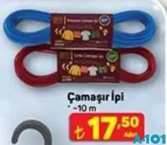 ÇAMAŞIR İPİ 10 M fiyat ve kampanya bilgisi